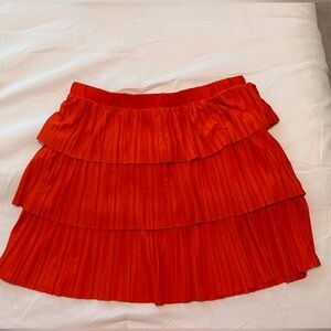 Zara pleated skirt